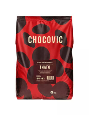 Шоколад темный 54.5% Тиаго Chocovic, 5 кг.